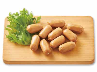 予約1／5週　冷凍　丹沢ハム工房　皮なしベビーウインナー写真