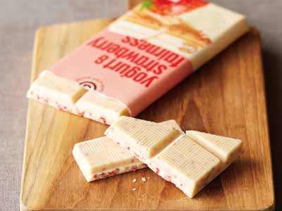 予約2／2週　ビオ　ストロベリーホワイトチョコレート写真