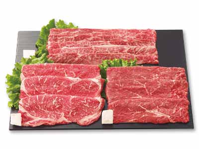 予約2／9週　おうちでごちそう短角牛すき焼セット写真