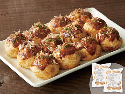 【お得】かつおだし香る　たこ焼き×2写真