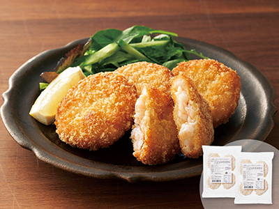 【お得】フライパンで　天然えびカツ×2写真
