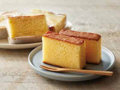 予約4／6週　しっとりふわふわ瀬戸内レモンかすてら（個包装）写真