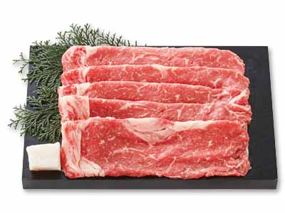 予約4／20週　短角牛すき焼用写真