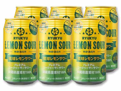予約4／20週　琉球レモンサワー6缶写真