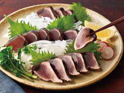 予約4／20週　徳用・本格わら焼きで香ばしい！土佐一本釣り鰹タタキ写真