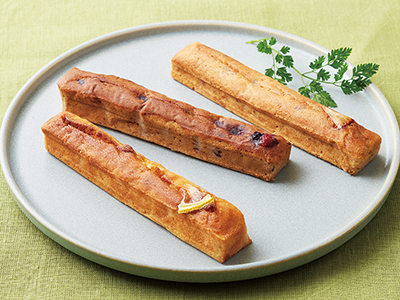 予約4／27週　国産米粉のスティックパウンドケーキ3種アソート写真