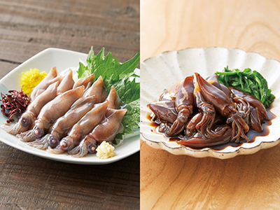 予約4／27週　旬の境港ホタルイカ堪能セット写真