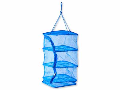 予約6／8週　干し物ネット3段（梅干・燻製用）25×25CM写真