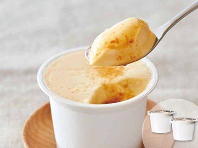 【お得な2パック】なめらかカスタードプリン×2パック写真