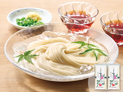 【お得】手延べ葛そうめん×2写真
