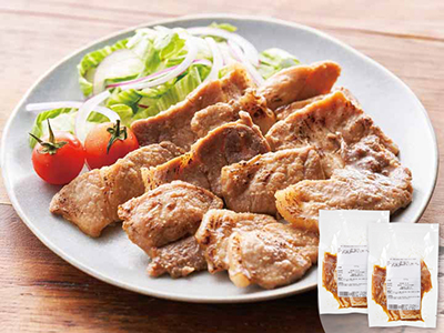 【お得5％ポイント】焼くだけ簡単　照り焼き風味の豚モモ肉スタミナ焼き×2写真