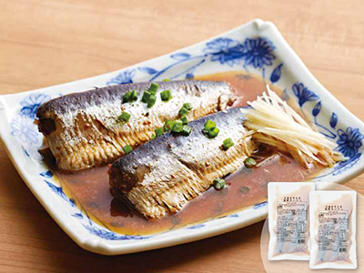 【お得】骨まで食べられる！温めるだけ　浅炊きいわし×2写真