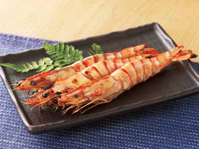 【予約】12／25〜配送　有頭エコシュリンプ（ブラックタイガー）写真