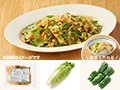 レシピ付き食材セット・白菜たっぷり麻婆春雨＋副菜