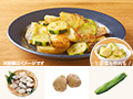 レシピ付き食材セット・真ダラとズッキーニのカレー炒め＋副菜