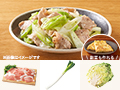 レシピ付き食材セット・豚肉の塩ダレ香味炒め＋副菜