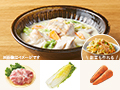 レシピ付き食材セット・鶏と白菜のとろ〜りクリーム煮＋副菜