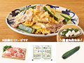 レシピ付き食材セット・豚とズッキーニのチャンプルー+副菜