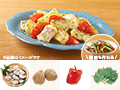 レシピ付き食材セット・真ダラの青じそバターソテー＋副菜
