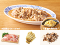 レシピ付き食材セット・きのこたっぷり　ハッシュドポーク＋副菜