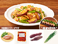 レシピ付き食材セット・鶏とさつまいものコク旨キムチ炒め+副菜