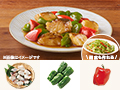 レシピ付き食材セット・タラの彩り甘酢あん炒め＋副菜