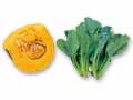 炒め物や煮物に使いやすい かぼちゃ&小松菜のセット