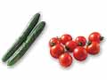 手間なく、彩り添えるもう一品 きゅうり&ミニトマトのセット