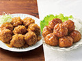 【お得】味比べ ふんわり豆腐鶏肉だんご(和風おろし味&甘酢ダレ)