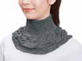 予約　しっとりシルクネックカバー（グレー）_3