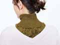 予約　しっとりシルクネックカバー（オリーブ）_5