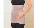 予約 Prakriti Wearingシルク100%腹巻 スモーキーピンク