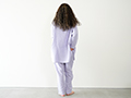 予約　着る保湿クリーム×ＴＥＲＡＸ　パジャマ　レディース　パープル　Ｍ_3