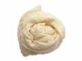 予約　汗を吸って乾きやすい　シルクと綿のコンパクトストール　菜の花