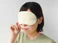 予約　シルク100％の極上睡眠アイマスク　黄金色_2