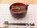 予約　山中塗　レンジ・食洗機対応丼（亀甲・2コ組／合成漆器）_2