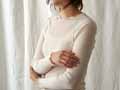 予約　ＳＩＳＩＦＩＬＬＥ　オーガニックコットン長袖Ｔシャツ　エクリュ_3