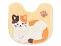 予約 ファンディットアニマル トイレマット ねこ