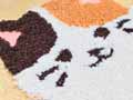 予約 ファンディットアニマル トイレマット ねこ_3
