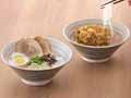 予約　美濃焼　軽量飛びカンナ風麺鉢（2コ組）_2
