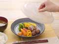 予約　レンジで調理　ヘルシー蒸し器（フタ・スノコ付）_2