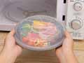 予約　レンジで調理　ヘルシー蒸し器（フタ・スノコ付）_3