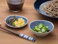 予約　ｉｎｄｉｇｏ　藍玉三角小皿（5柄組）_2