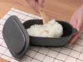 予約　国産　セラミック製スリムおひつ（1.5合タイプ）_2