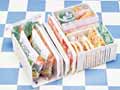 予約　冷凍庫収納スタンド3点セット　サンドベージュ_2