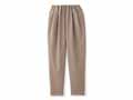 予約 eclaT styleキレイ見せタック パンツ クレイベージュ M