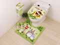 予約　トトロなかま　トイレマット60×60　ＧＲ_2