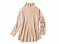 予約　ｅｃｌａＴ　ｓｔｙｌｅ毎日活躍コットンワッフルゆったりチュニック　ベージュ　ＬＬ〜3Ｌ