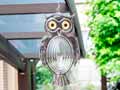 予約 鳥よけフクロウ銀ピカ_4