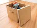 竹の収納ＢＯＸ　38×38×38